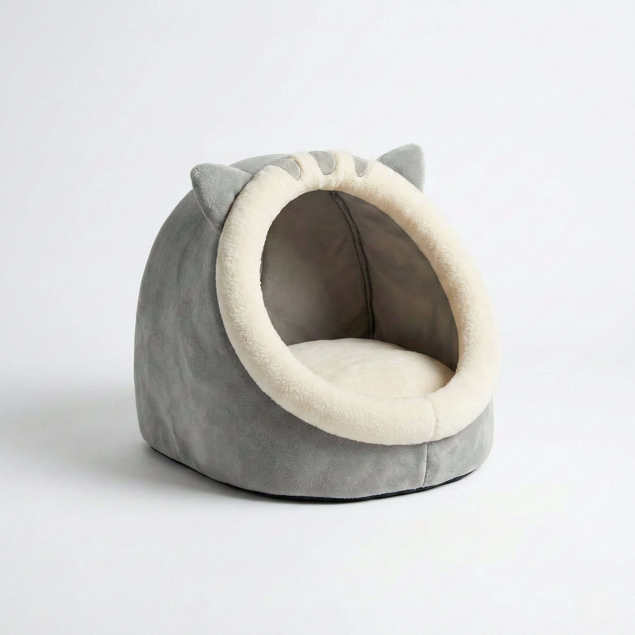 Lit Grotte Little Bear HammiePets - Panier Auto-Chauffant & Apaisant pour Chat - S/M/L