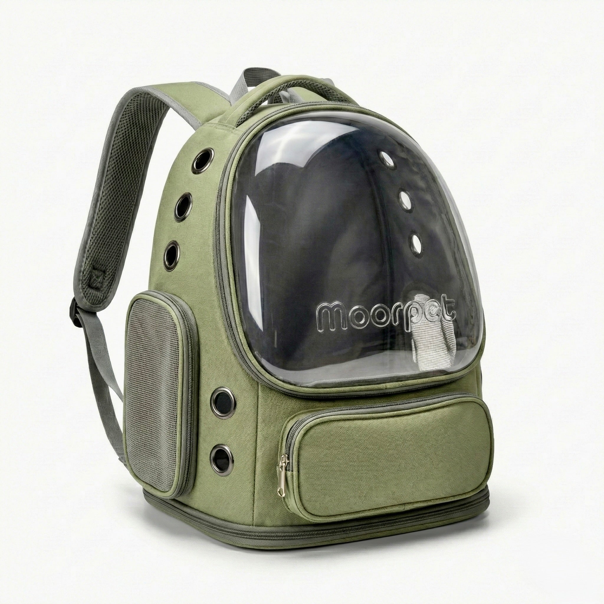 Sac à Dos de Voyage Explorateur HammiePets - Vue Panoramique & Coque Ventilée - Chat < 7kg