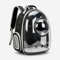 Sac à dos explorateur Oxford HammiePets pour chat et petit chien avec hublot panoramique, transport confortable